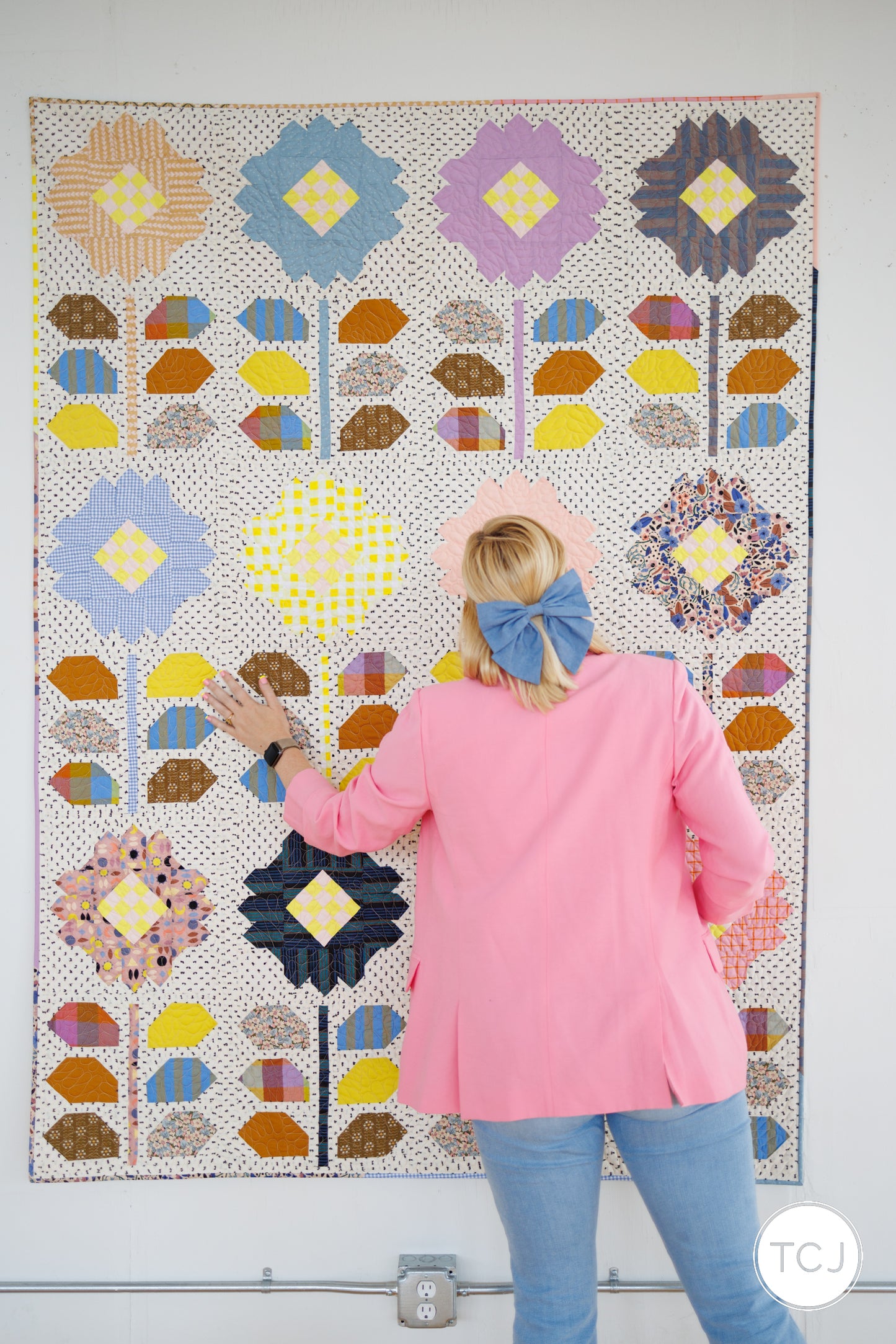 Petal Patch Quilt Pattern - Printed
