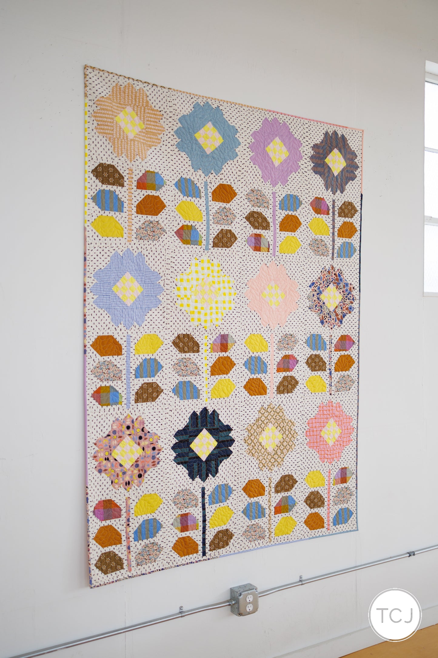 Petal Patch Quilt Pattern - PDF