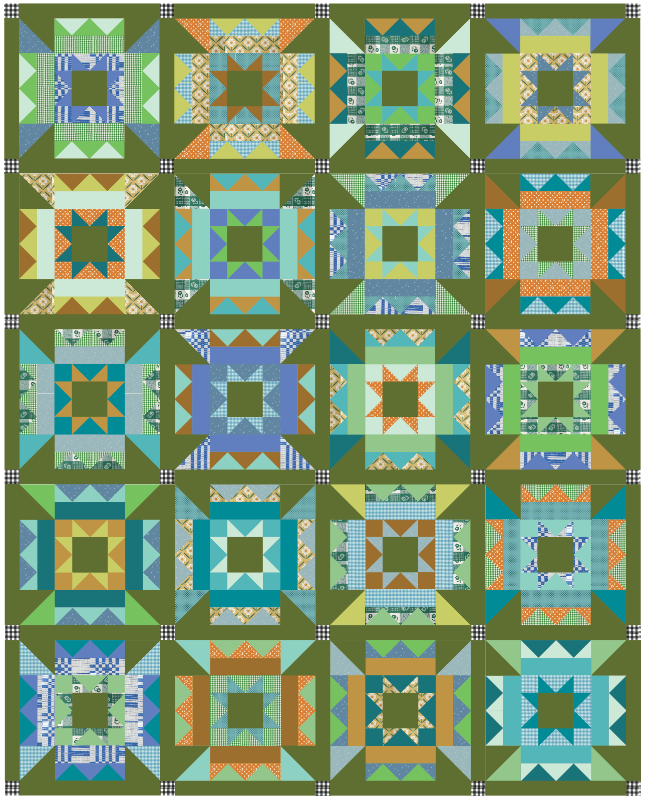 Autumn Breeze - 20 piece FQ Bundle