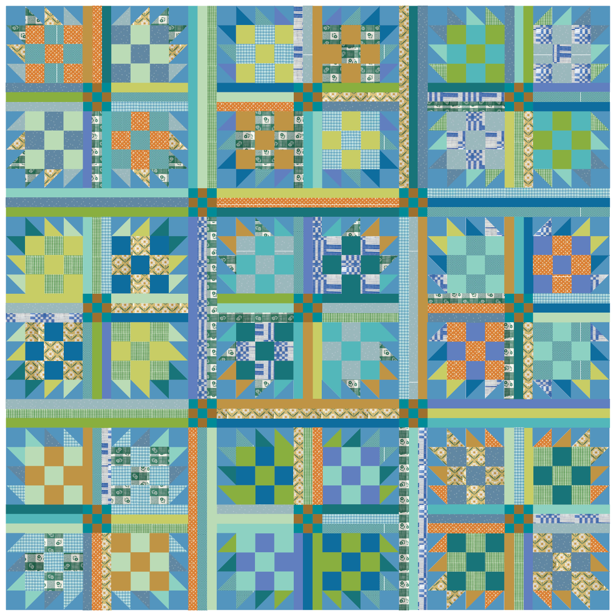 Autumn Breeze - 20 piece FQ Bundle