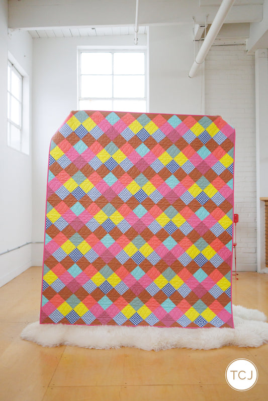 Seeing Double Quilt - Desert Skies