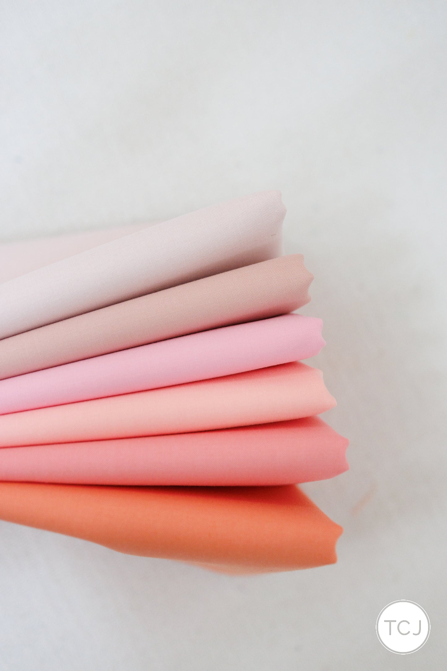 Soft Coral Bellas - Half Yard Bundle