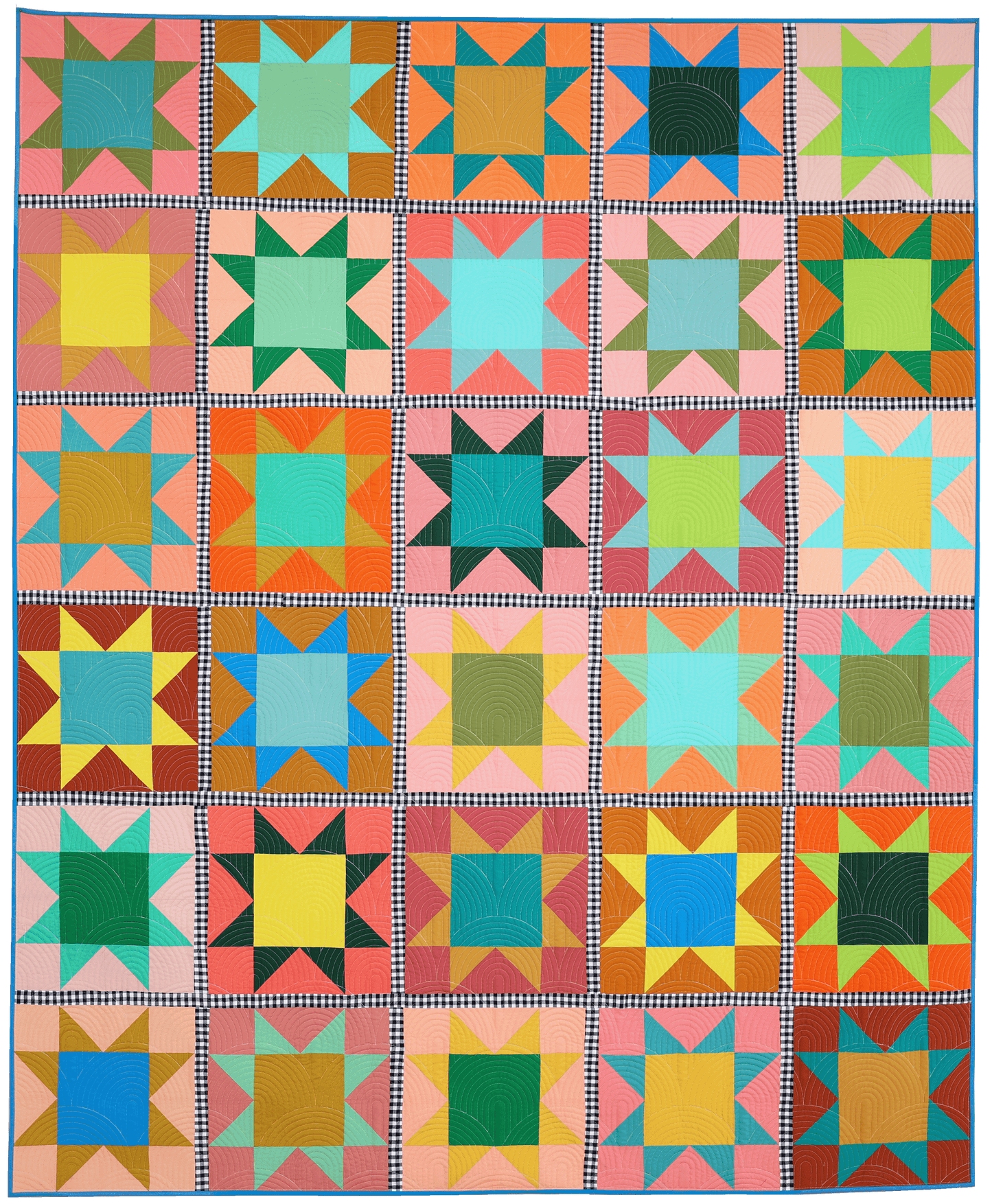 Star Adventure Quilt Pattern - Printed