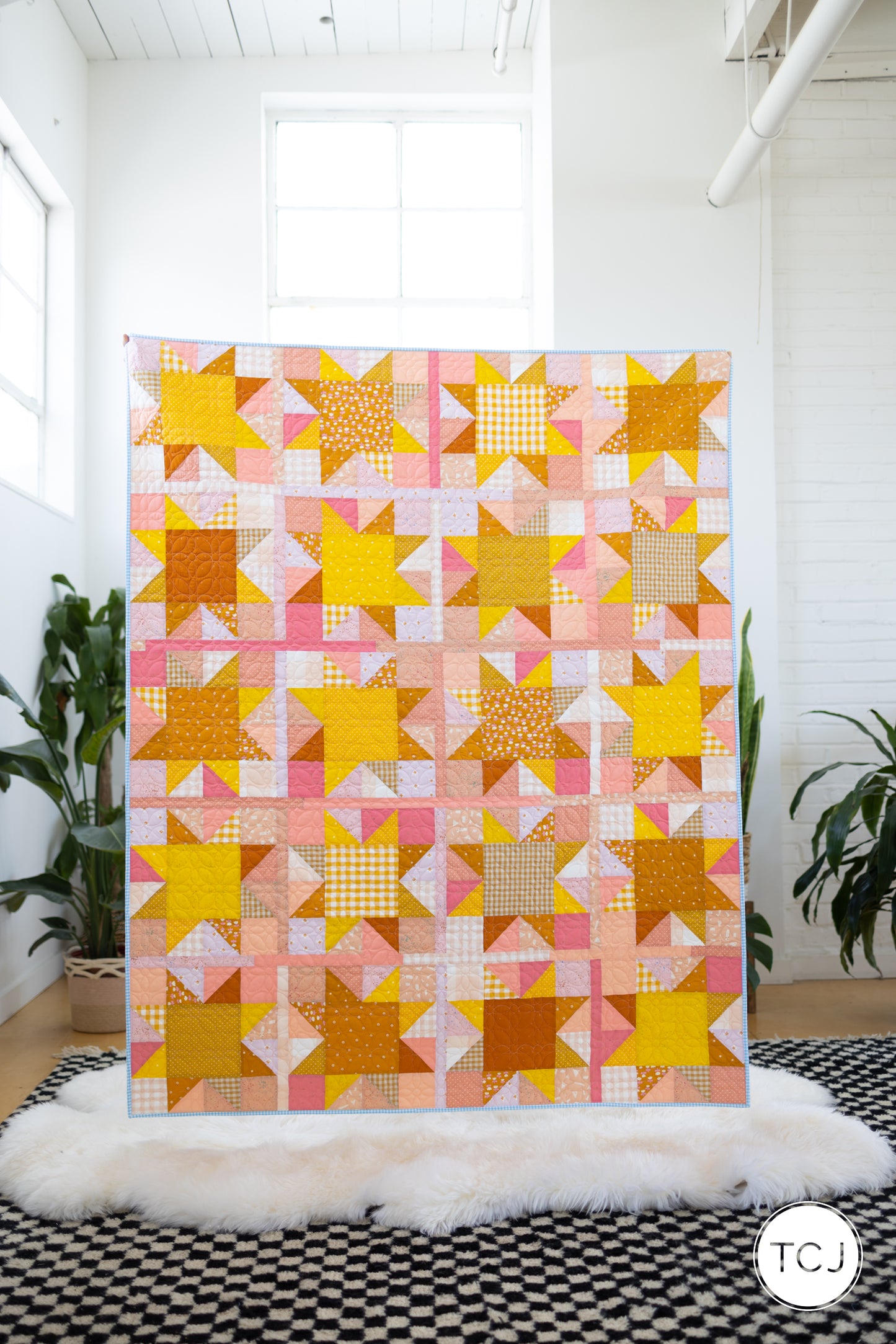Star Adventure Quilt - Sunflower