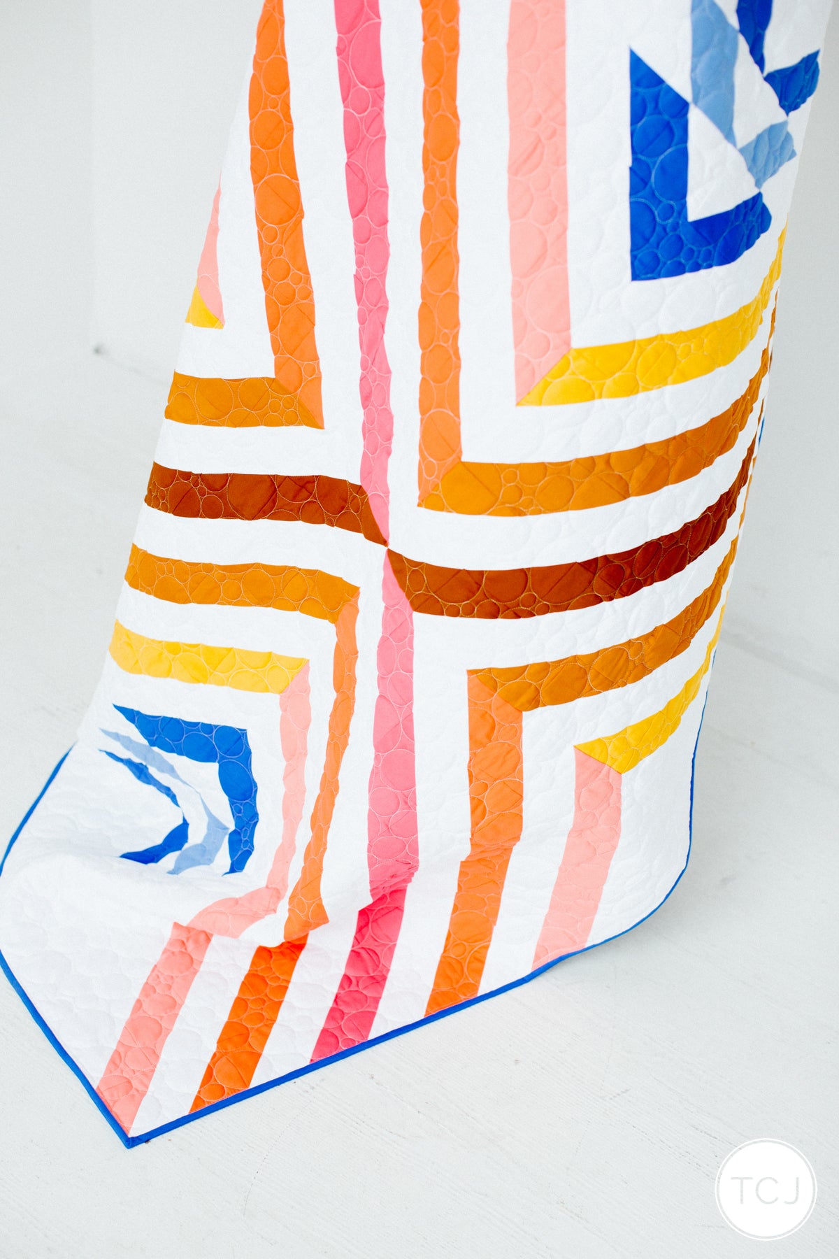 Stripe Crossing Quilt - Cover