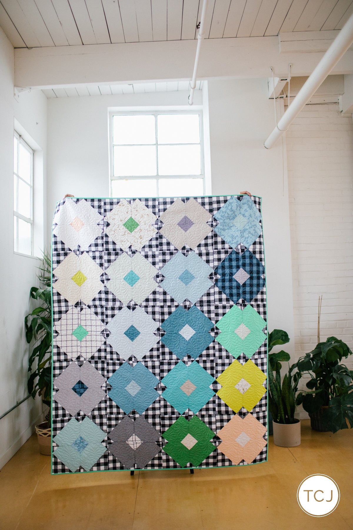 Flower Tile Quilt - Revive