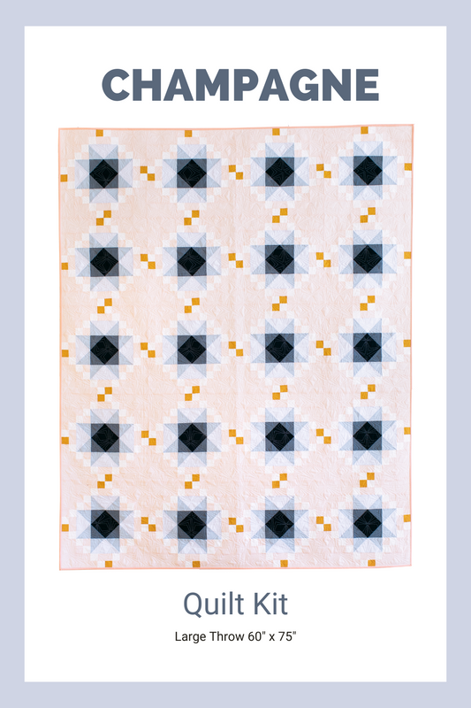 Champagne Quilt Kit - Cover Girl