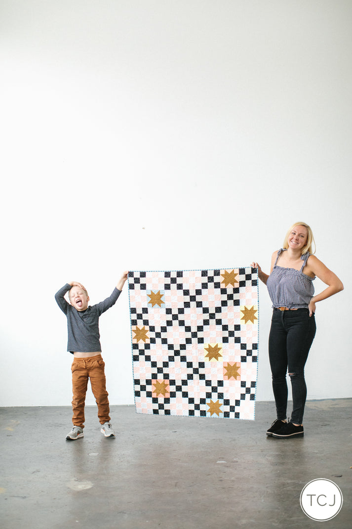 Campfire Glow Quilt Pattern PDF Then Came June