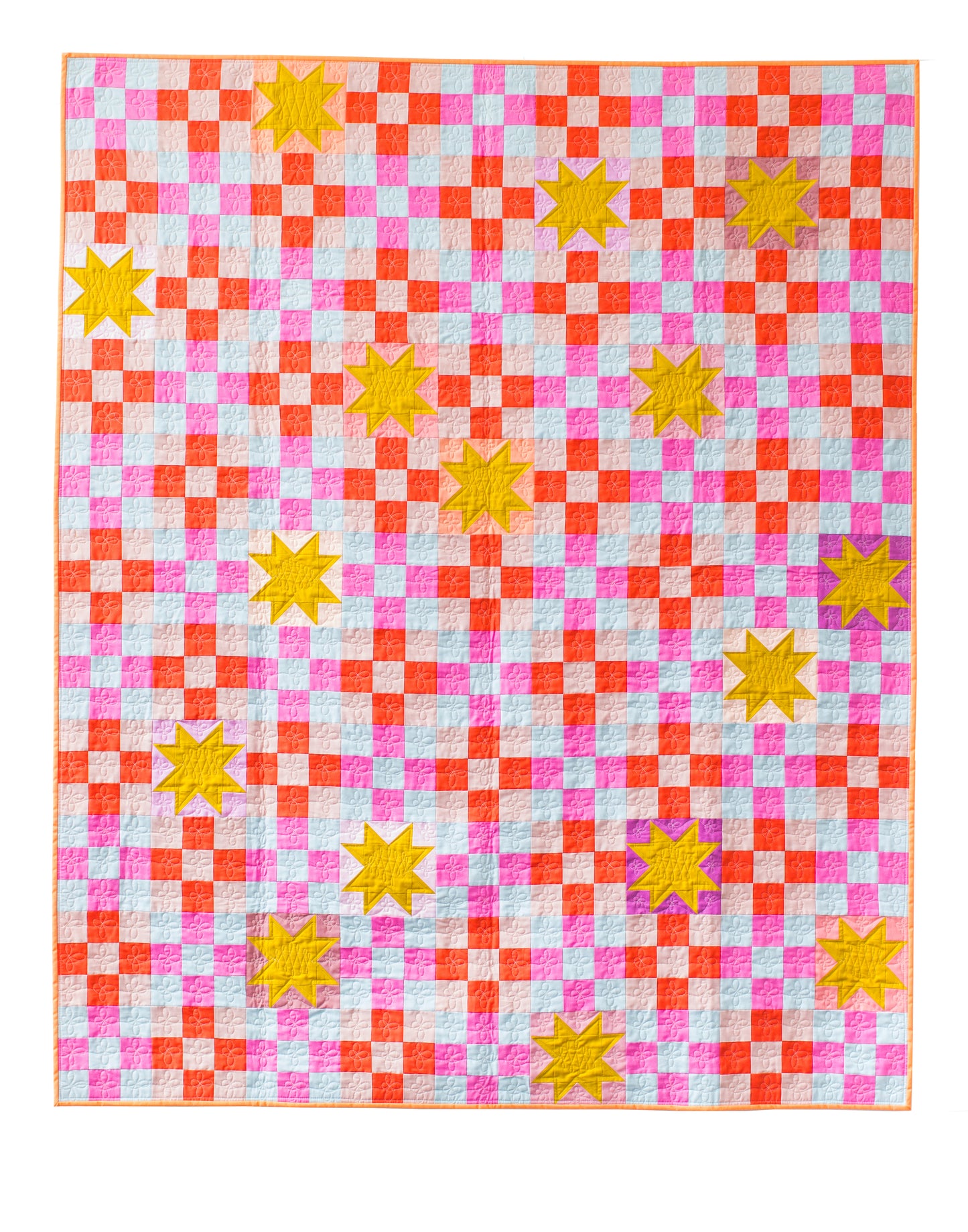 Campfire Glow Quilt Pattern - Printed