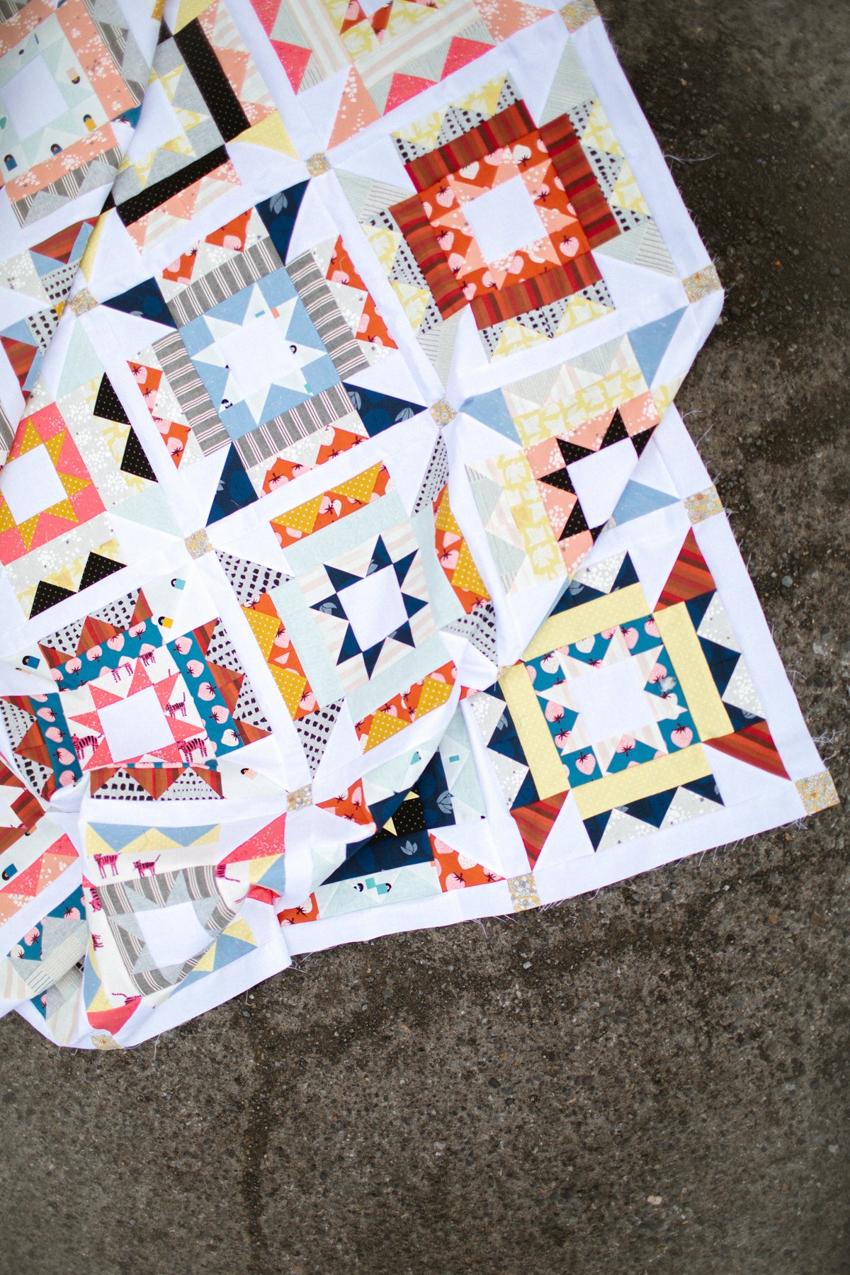 Nova Star Quilt Pattern - Printed