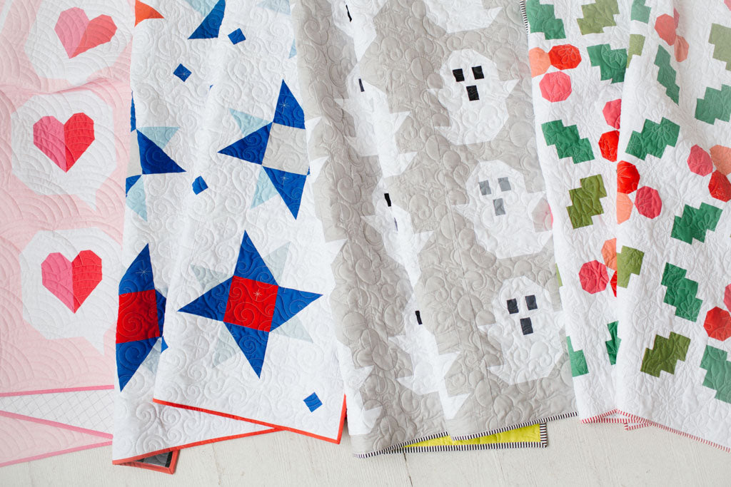 The Modern Holiday Quilt Collection Bundle - PDF