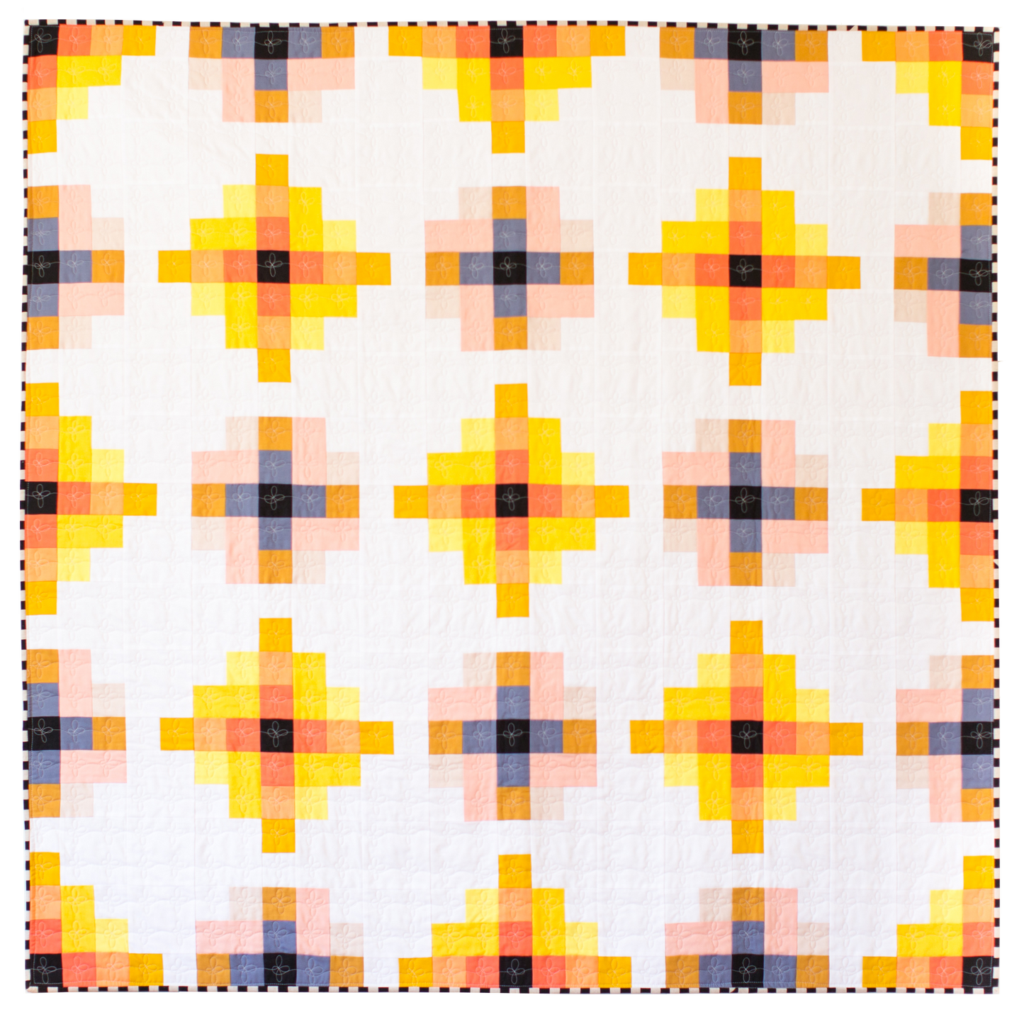 Granny Cabin Quilt Pattern - PDF