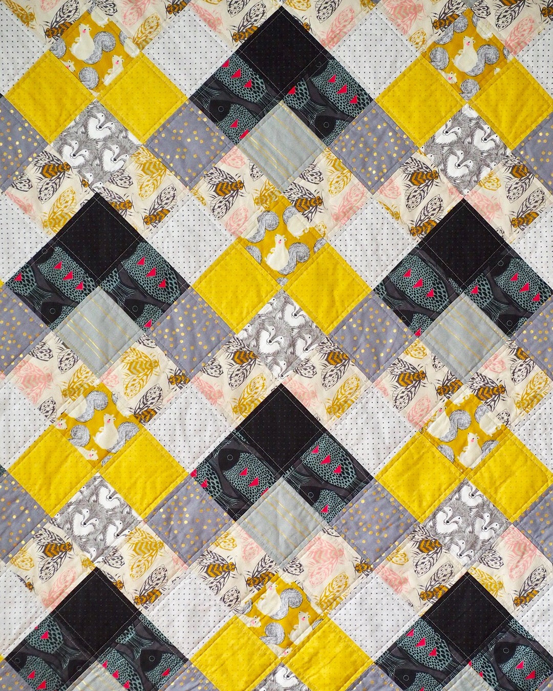 Seeing Double Quilt Pattern - PDF