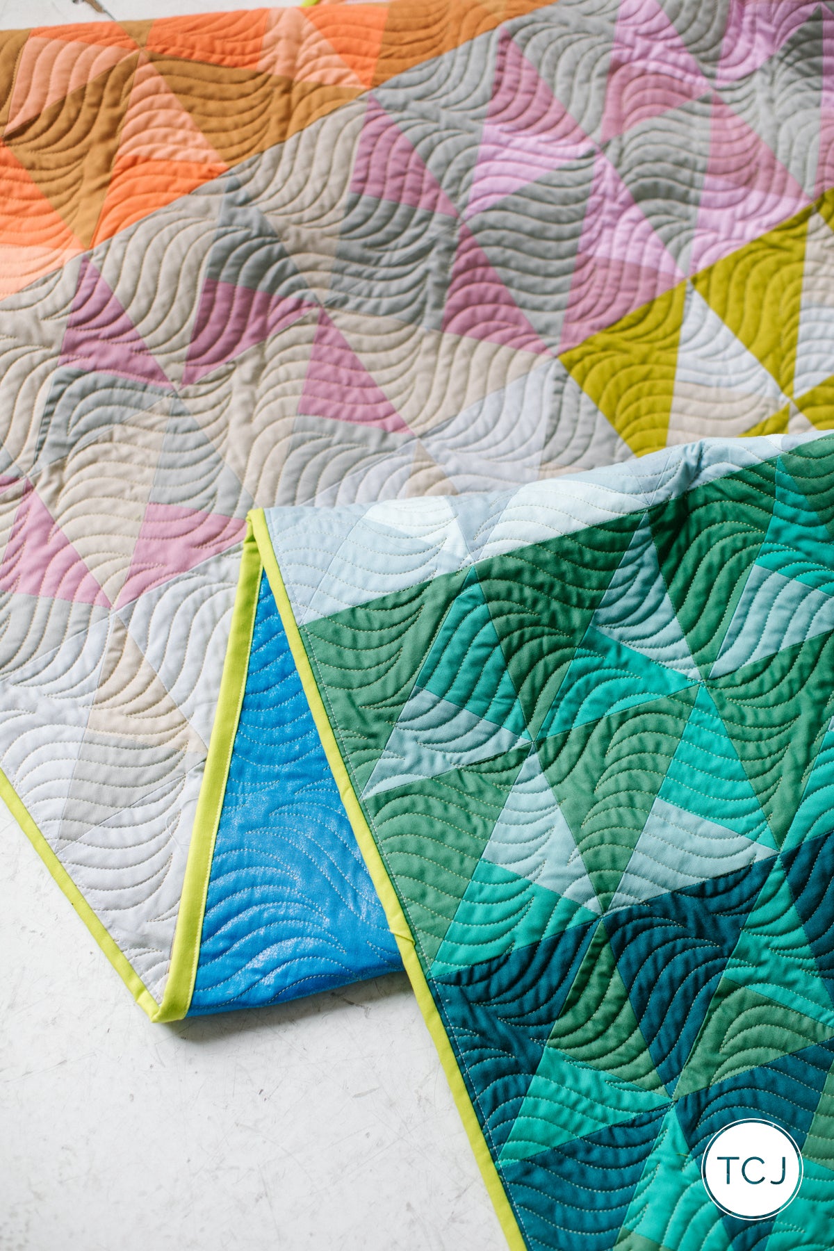Color Chaos Quilt Pattern - Printed