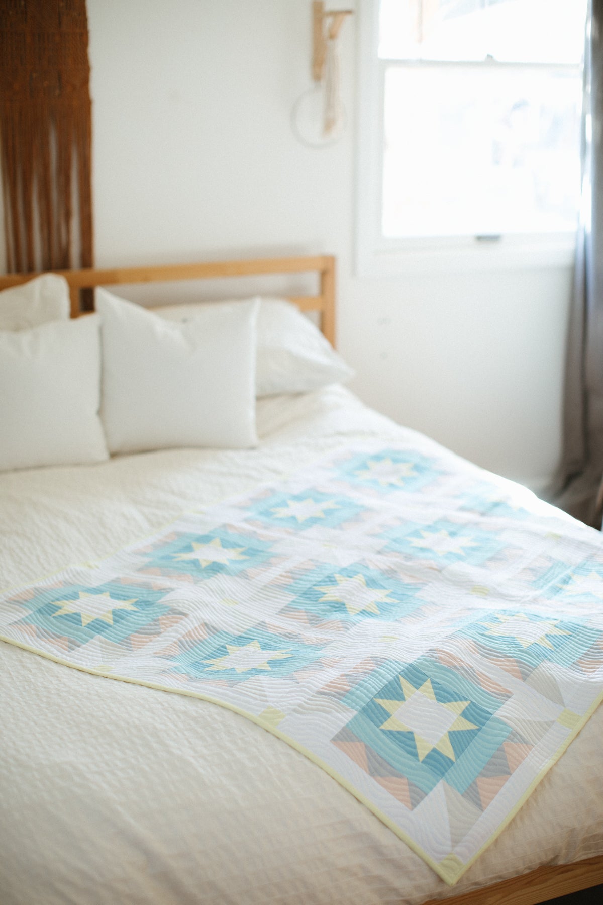 Nova Star Quilt Pattern - Printed