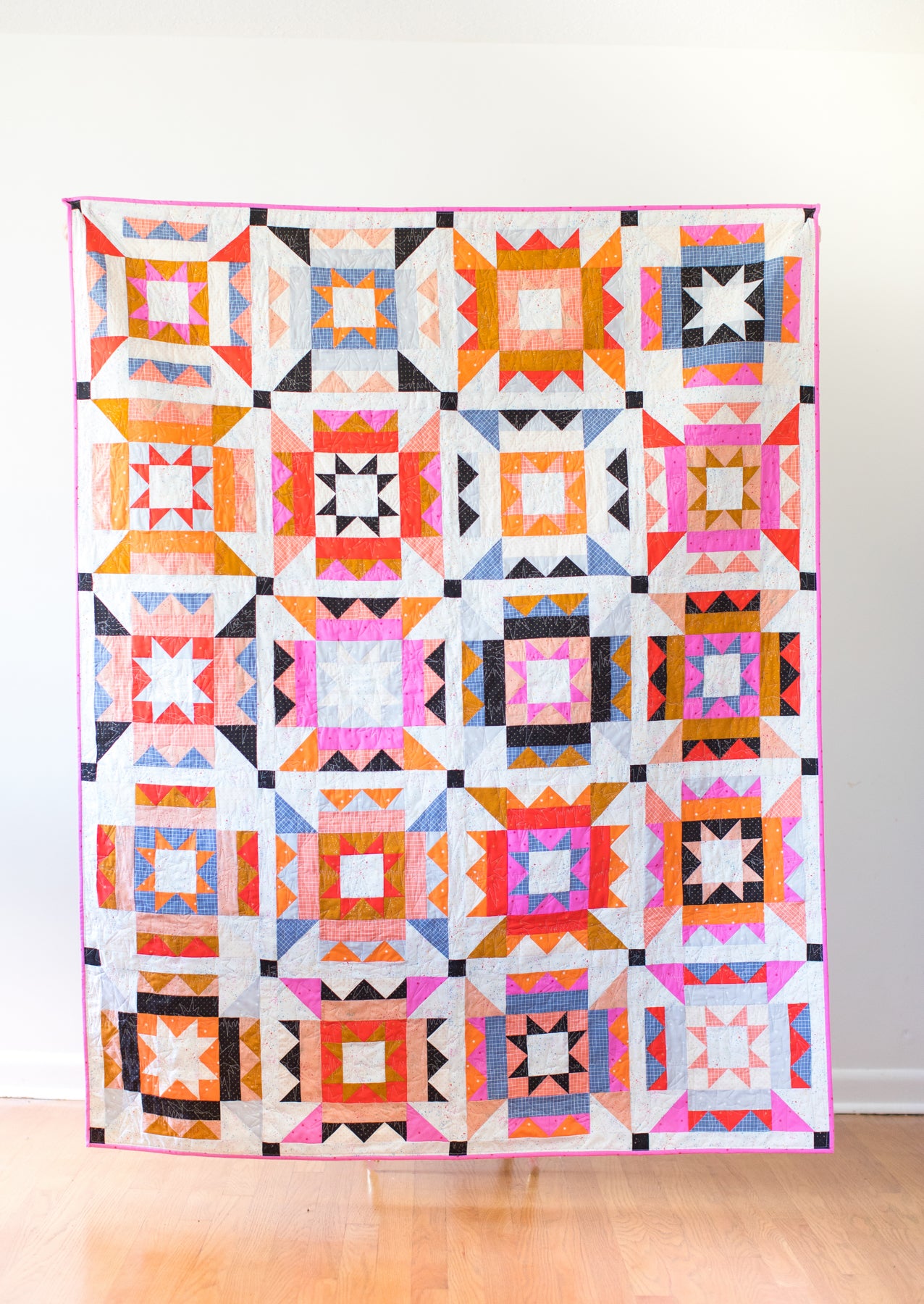 Nova Star Quilt Pattern - Printed