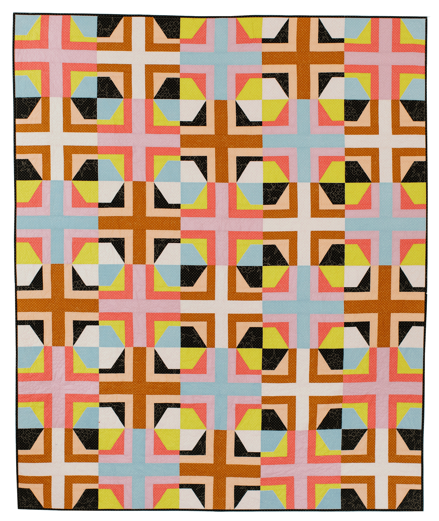 Rosecity Quilt Pattern - Printed