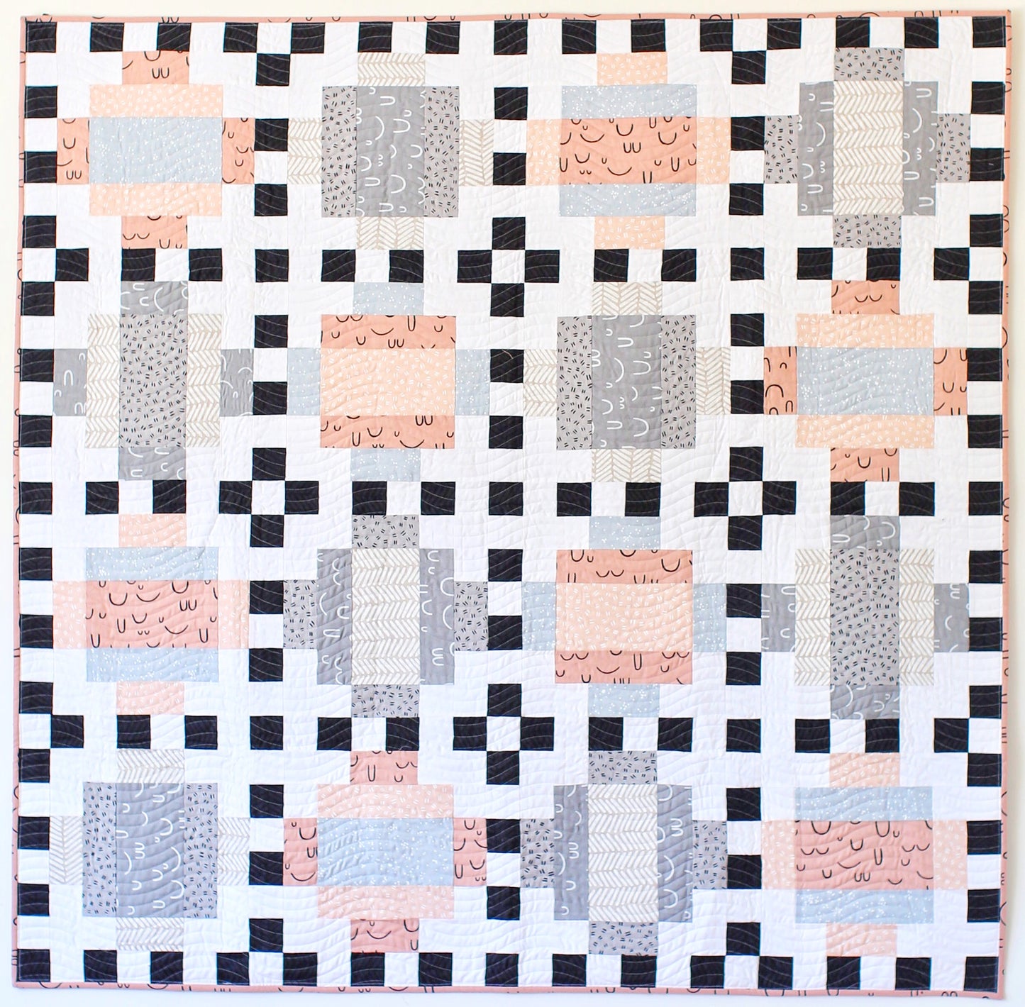 Domino Quilt Pattern - Printed